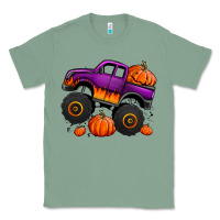 Sage halloween jack o lantern monster truck Classic Tee - Jasminsmagicworld