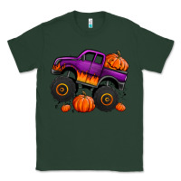 Sports Green halloween jack o lantern monster truck Classic Tee - Jasminsmagicworld