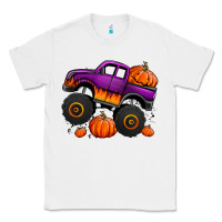 White halloween jack o lantern monster truck Classic Tee - Jasminsmagicworld