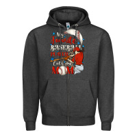 Charcoal Heather My favorite baseball player calls me mom Zipper Hoodie - FaDigitalArtStudio
