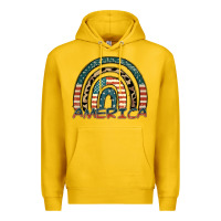 Lemon America rainbow Premium Hoodie - FaDigitalArtStudio
