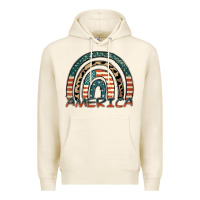 Tofu America rainbow Premium Hoodie - FaDigitalArtStudio