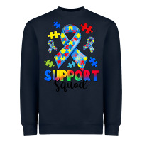 Navy support squad autism Heavyweight Sweatshirt - CowGirlArtShop