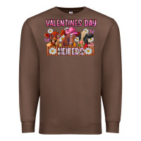 Chestnut valentines day heifers Premium Sweatshirt - CowhideDigitalArt