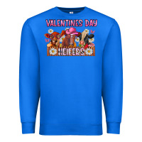 True Royal valentines day heifers Premium Sweatshirt - CowhideDigitalArt