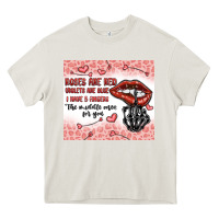 Cream roses are red violets are blue i have 5  fingers t Heavy Core Tee - MaliasSmallBusiness
