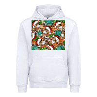 White santa skeleton christmas tumbler Urban Hoodie - Artiststas