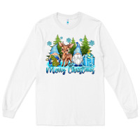 White merry christmas gnomes Long Sleeve Tee - texasbilliewilder