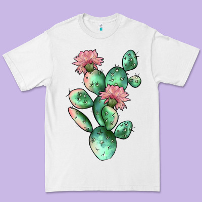 Cactus 5 Premium Tee Designed By Jahusdesignshop