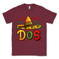 Burgundy dos my second mexican birthday Classic Tee - Jasminsmagicworld