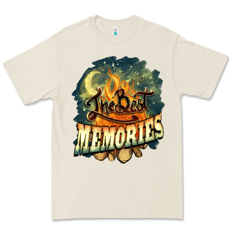 Camping The Best Memories Premium Tee by NancyCooperArtShop | Teevron