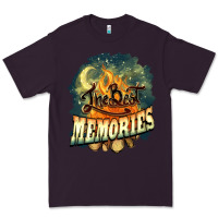 Plum camping the best memories Premium Tee - NancyCooperArtShop