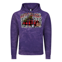 Cloud Purple Merry Christmas Truck Vintage Hoodie - Bettercallsaul