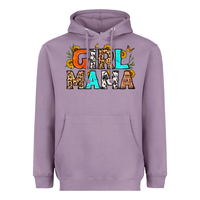 Girl Mama Heavyweight Hoodie by LillyAllenDesigns | Teevron
