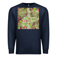 Navy The Grinch Seamless Premium Sweatshirt - CowhideDigitalArt