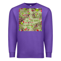 Purple The Grinch Seamless Premium Sweatshirt - CowhideDigitalArt