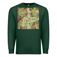 Sports Green The Grinch Seamless Premium Sweatshirt - CowhideDigitalArt