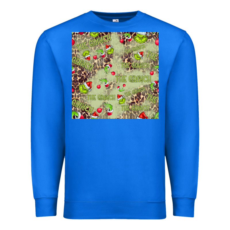 The Grinch Seamless Premium Sweatshirt by CowhideDigitalArt | Teevron