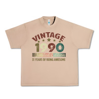 Burro Vintage 1990 Limited Edition 31 Years Of Being Awesome Urban Heavy Tee - Bettercallsaul