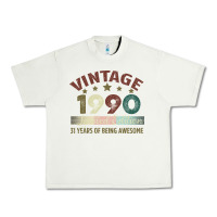 Pistachio Vintage 1990 Limited Edition 31 Years Of Being Awesome Urban Heavy Tee - Bettercallsaul