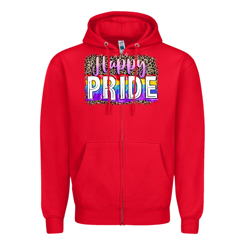 Happy Pride Zipper Hoodie by FaDigitalArtStudio | Teevron