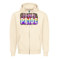 Sandshell Happy pride Zipper Hoodie - FaDigitalArtStudio