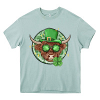 Arona st. patrick's day heifer Heavy Core Tee - MaliasSmallBusiness