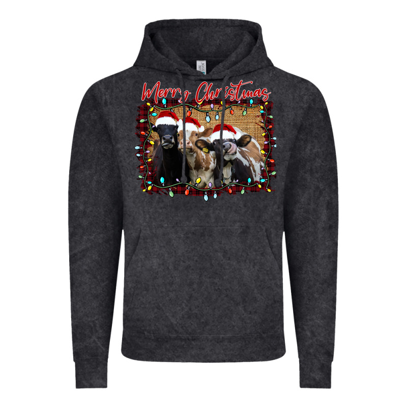 Merry Christmas Cows Vintage Hoodie by Bettercallsaul | Teevron