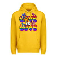 Lemon Love is love Premium Hoodie - FaDigitalArtStudio