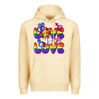 Pina Colada Love is love Premium Hoodie - FaDigitalArtStudio