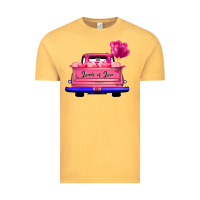Vintage Mustard Loads Of Love Valentine's Day Truck Vintage Tee - Bettercallsaul