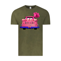 Vintage Olive Loads Of Love Valentine's Day Truck Vintage Tee - Bettercallsaul