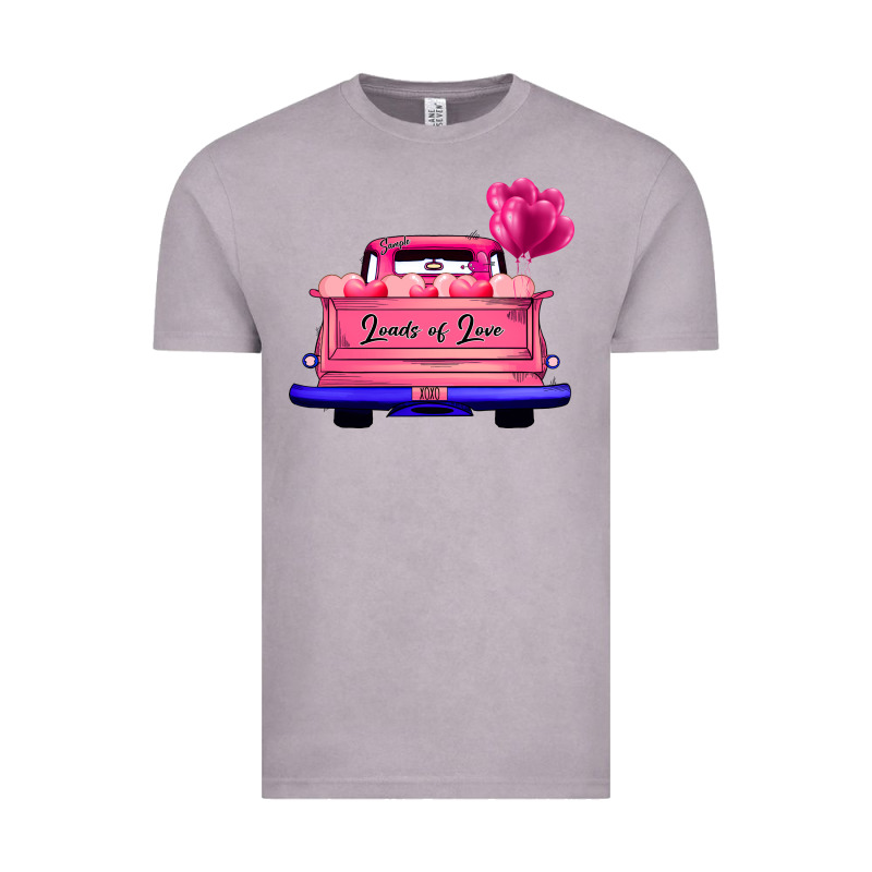 Loads Of Love Valentine's Day Truck Vintage Tee by Bettercallsaul | Teevron