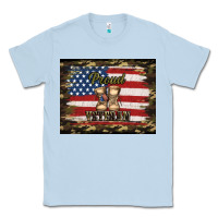 Dusty Blue proud veteran veterans day Classic Tee - Jasminsmagicworld