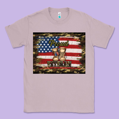 Proud Veteran Veterans Day Classic Tee Designed By Jasminsmagicworld