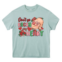 Arona don't go bacon my heart Heavy Core Tee - MaliasSmallBusiness
