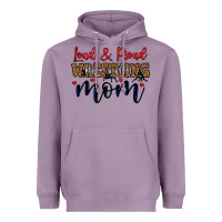 Lavender loud and proud wrestling mom Heavyweight Hoodie - LillyAllenDesigns