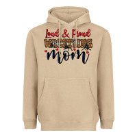 Mushroom loud and proud wrestling mom Heavyweight Hoodie - LillyAllenDesigns