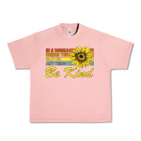 Salmon In A World Where You Can Be Anything Be Kind Urban Heavy Tee - Bettercallsaul