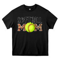 Black softball mom Heavy Core Tee - AdoDesignShop