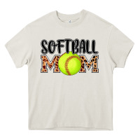 Cream softball mom Heavy Core Tee - AdoDesignShop
