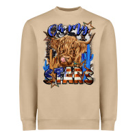 Mushroom oh my stars Heavyweight Sweatshirt - CowGirlArtShop