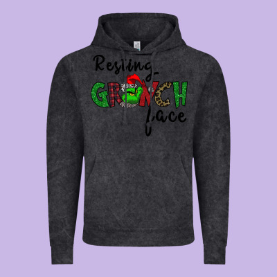 Merry Grinch Mas Vintage Hoodie Designed By Bettercallsaul