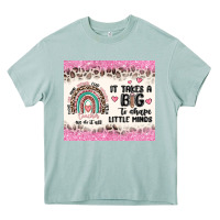 Arona it takes a big to shape little minds Heavy Core Tee - MaliasSmallBusiness
