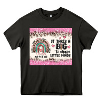 Asphalt it takes a big to shape little minds Heavy Core Tee - MaliasSmallBusiness