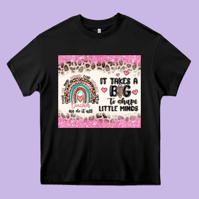 It Takes A Big To Shape Little Minds Heavy Core Tee Designed By Maliassmallbusiness