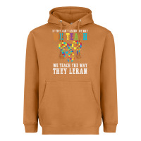 Meerkat Autism Awareness Teacher Heavyweight Hoodie - CowhideDigitalArt