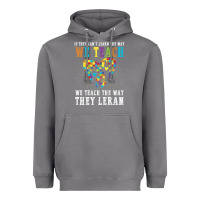Storm Autism Awareness Teacher Heavyweight Hoodie - CowhideDigitalArt