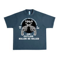 Midnight Navy Guns - When guns are outlawed I'll be outlaw Urban Heavy Tee - Bettercallsaul