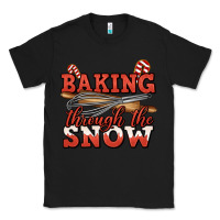 Black baking through the snow christmas Classic Tee - Jasminsmagicworld